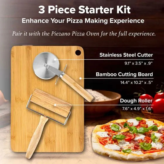 Piezano Pizza Oven 3pc Serving Set